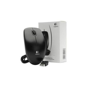 Logitech B100 Optical USB Mouse (Black)